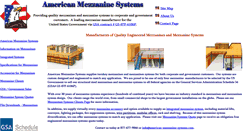 Desktop Screenshot of american-mezzanine-systems.com